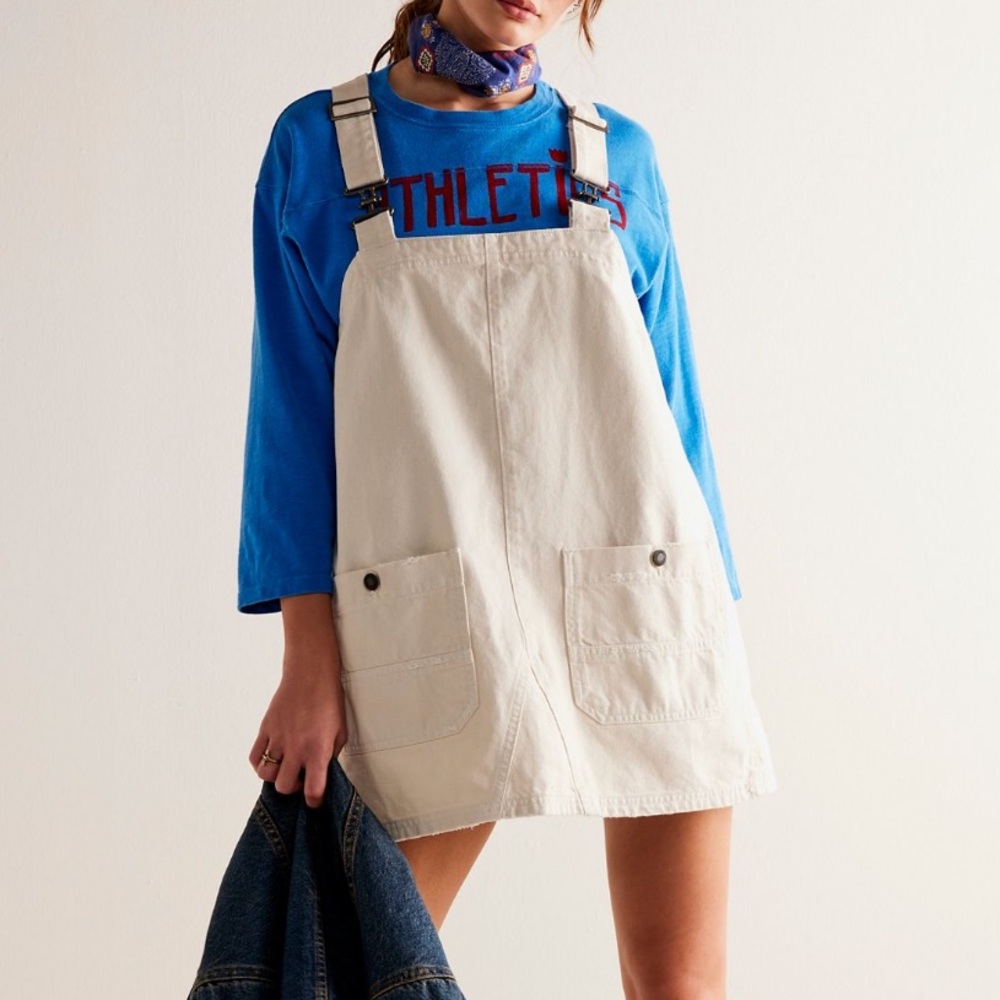 We The Free Overall Smock Mini Dress